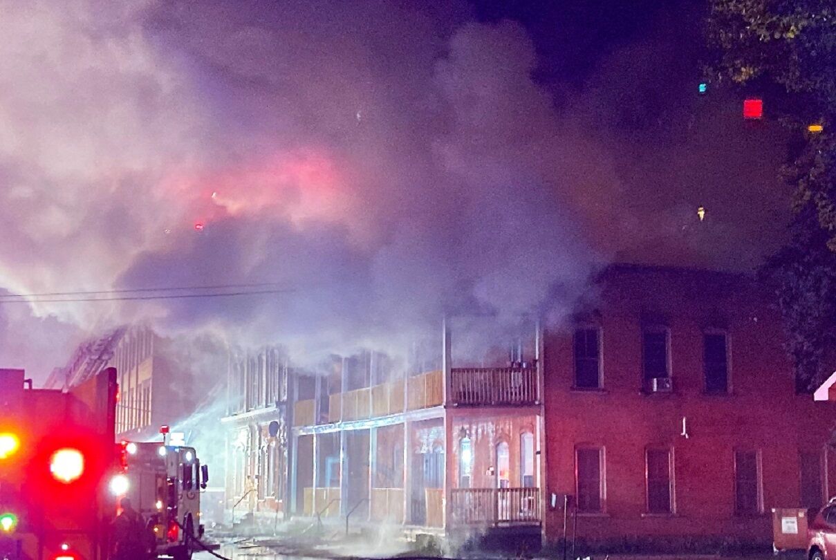Hudson Falls fire